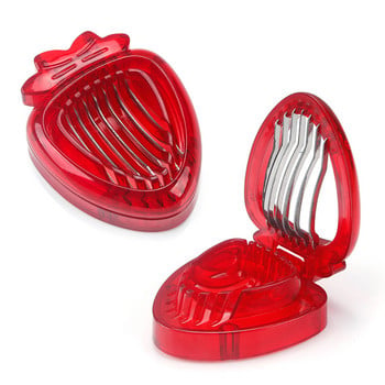 Kitchen Fruit Gadget Tools Strawberry Slicer Manual Cutter Strawberry Corer Strawberry Core Remover Accesssoires κουζίνας