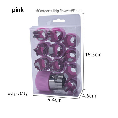 12 vnt / rinkinys Daržovių vaisių pjaustyklės formos gėlės Animacinių filmų formos pjaustymo formos Sausainių pjaustyklės Plieniniai sausainių įrankiai virtuvės reikmenys