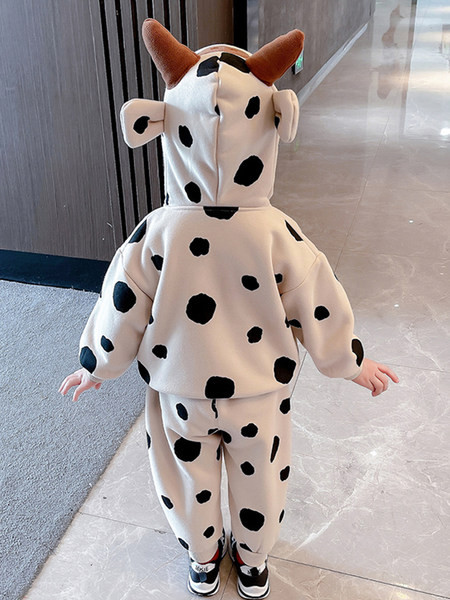 Vaikiškas laisvalaikio komplektas mergaitėms su gobtuvu