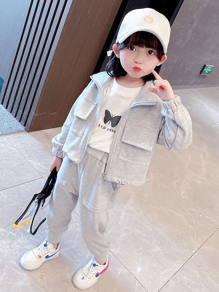 Set casual cu buzunar in doua culori