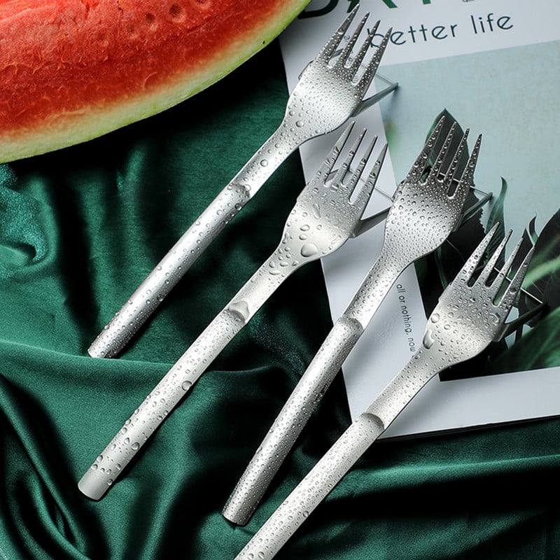 Rez lubenice od nehrđajućeg čelika Prijenosna vilica za voće Nož za rezanje Kuhinjski višenamjenski uređaji Kuhinjski pribor