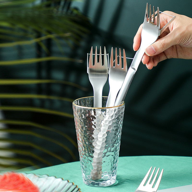 Rez lubenice od nehrđajućeg čelika Prijenosna vilica za voće Nož za rezanje Kuhinjski višenamjenski uređaji Kuhinjski pribor