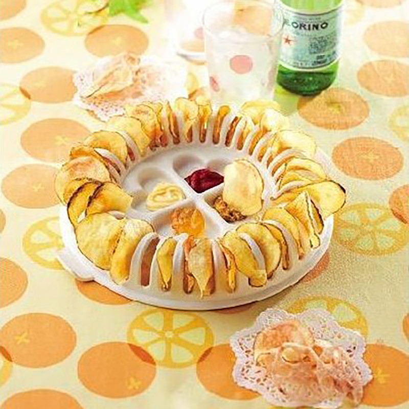 Set de aparate pentru chipsuri fără grăsimi pentru bucătărie, bricolaj, cuptor cu microunde, instrument pentru copt, vase și tigăi, suport pentru chipsuri