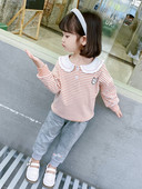 Dviejų spalvų laisvalaikio komplektas mergaitei