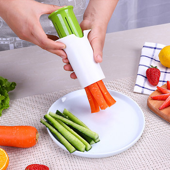 Εγχειρίδιο Cucumber Slicer Cut Radish Fries French Fries Slicer Pattern Κόπτης λαχανικών για εργαλεία κουζίνας Αξεσουάρ Gadgets