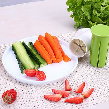 Εγχειρίδιο Cucumber Slicer Cut Radish Fries French Fries Slicer Pattern Κόπτης λαχανικών για εργαλεία κουζίνας Αξεσουάρ Gadgets