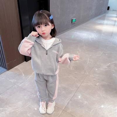 Set copii din doua piese cu gluga