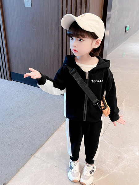 Set copii din doua piese cu gluga