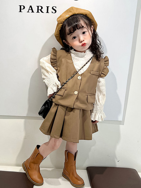 Pavasario mados trijų dalių rinkinys mergaitėms