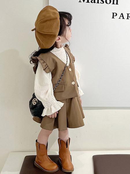 Pavasario mados trijų dalių rinkinys mergaitėms