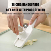 Tăiător de legume 2 în 1 Tăiător de legume Tăiere manuală Măcinat usturoi Leneș cu două fețe Tocător de legume Dispozitive de bucătărie