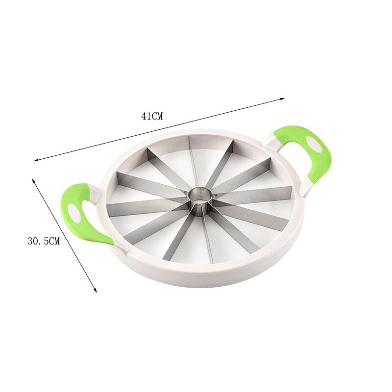Cuțit de tăiat pepene galben de bucătărie Cuțit de tăiat pepene galben 410 Dispozitiv de tăiat fructe din oțel inoxidabil Instrumente practice