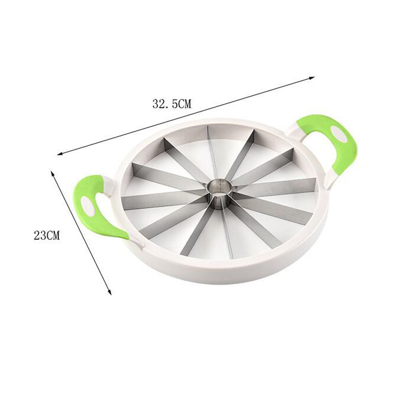 Cuțit de tăiat pepene galben de bucătărie Cuțit de tăiat pepene galben 410 Dispozitiv de tăiat fructe din oțel inoxidabil Instrumente practice