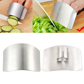 Εργαλείο κουζίνας από ανοξείδωτο ατσάλι Προστατευτικό χεριών μαχαίρι κομμένο σε φέτες Ασφαλής φύλακας κουζίνας Cocina Αξεσουάρ κουζίνας Αυτοκόλλητα κήπου