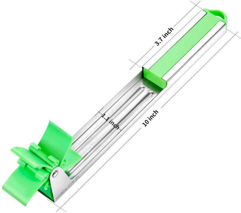 Arbūzo vėjo malūno pjaustyklės peilis nerūdijančio plieno melionų pjaustytuvas Ratukas vaisių vaisių ir daržovių salotos Įrankiai virtuvės įtaisams