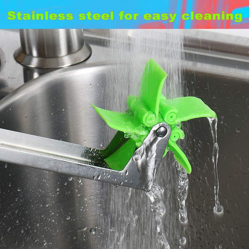 Arbūzo vėjo malūno pjaustyklės peilis nerūdijančio plieno melionų pjaustytuvas Ratukas vaisių vaisių ir daržovių salotos Įrankiai virtuvės įtaisams