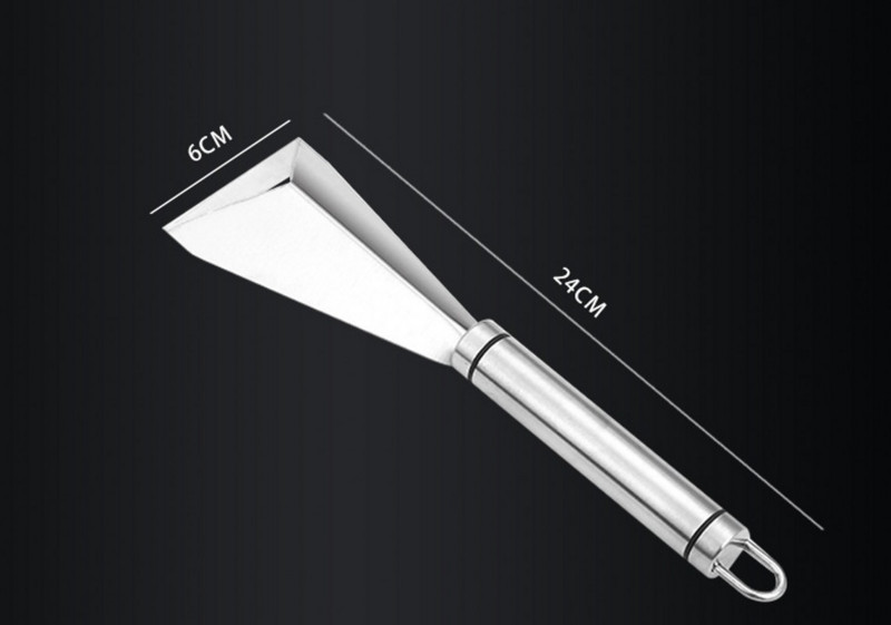 Instrument de cuțit pentru cioplit fructe din oțel inoxidabil, formă triunghiulară, ușor de tăiat, accesorii de bucătărie convenabile