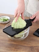 Kupus narezan tanjur Japanska salata ljuštenje Artefakt sjeckanja okrugli kupus Chou Rouge isjeckani specijalni zrakoplov