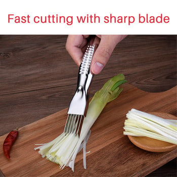 Shred Silk The Knife Резачка за зеленчукови люспи Food Kitchen Speedy Chopper Кухненски аксесоари Кухня Outils Accessoires L5