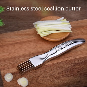 Shred Silk The Knife Резачка за зеленчукови люспи Food Kitchen Speedy Chopper Кухненски аксесоари Кухня Outils Accessoires L5