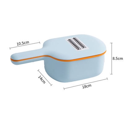 Rezač povrća Ribelica za povrće Rezači Sjeckalice Višenamjenski rezači Guljač Mrkva Voće 7 u 1 Kuhinjski alati za rezanje povrća