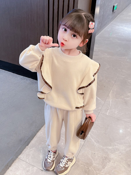 Set sport casual din două piese, cu bucle și buzunar