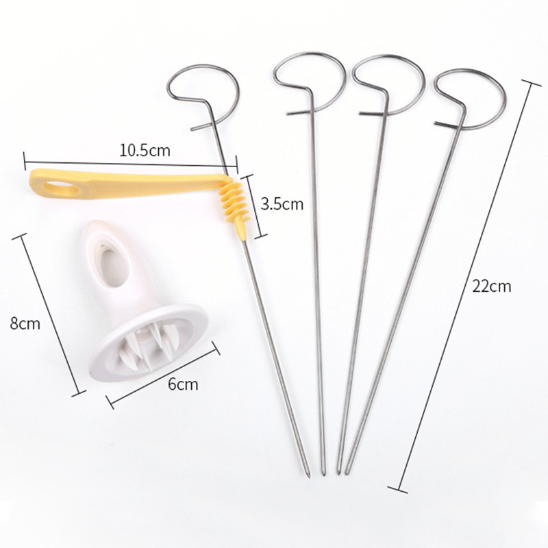 1Set Spiralni rezač krumpira DIY Rezač Kuhinjski pribor Spiralizator za povrće Spiralni rezač krumpira Rezač Kuhinjski pribor Alati