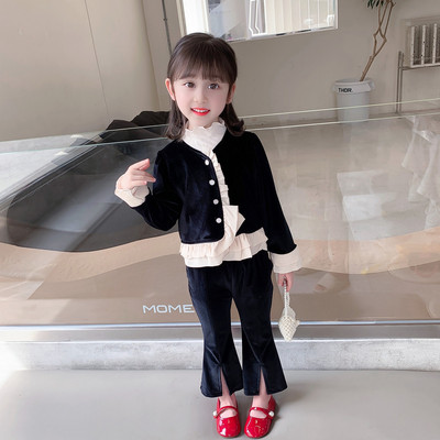 Set la modă din două piese pentru fete