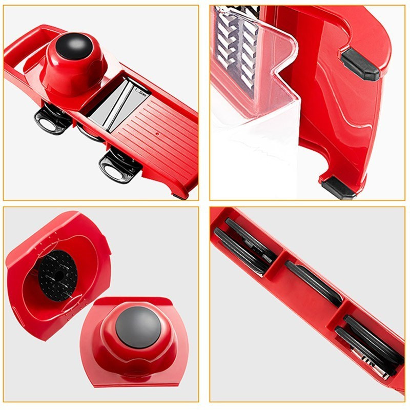 Dispozitiv de tăiat legume multifuncțional Accesorii pentru bucătărie Cutter Papaya Mașină de tăiat fructe Mașină de bărbierit pentru morcovi Dispozitiv de tăiat unelte pentru șofer