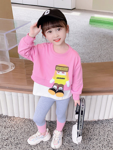 Set de doua piese pentru copii model nou casual pentru fata