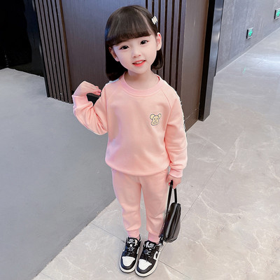 Set copii cu imprimeu in doua culori