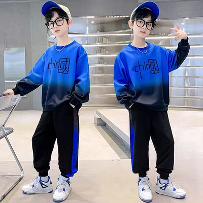 Set sport din doua piese in culori irizate pentru baieti