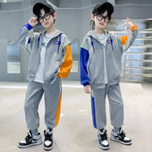 Dječji set s kapuljačom i vezicama