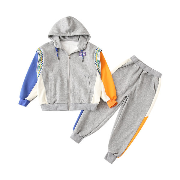 Dječji set s kapuljačom i vezicama