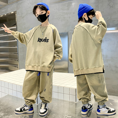 Dječji komplet hlače i bluza s natpisom za dječake