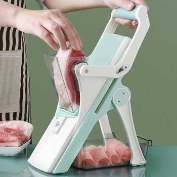 5 σε 1 Vegetable Cutter Mandoline Slicer Manual Food Chopper Fruit Potato Cucumber Carrot Meat Slicer Shredder Ninja Safe Slice