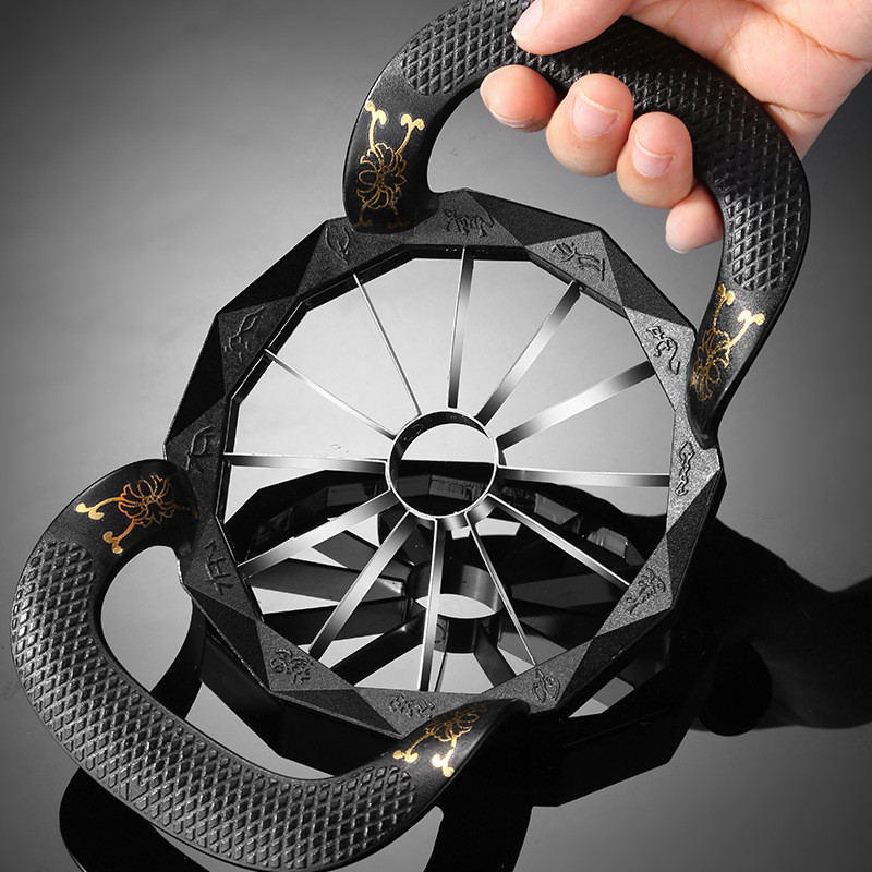 8/12 penge rozsdamentes acél gyümölcsvágó alma körte vágókés zöldségszeletelő aprító hasító konyhai kütyük