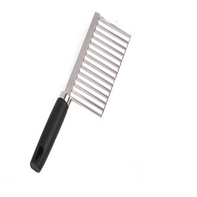 Rezani krumpir od nehrđajućeg čelika Wave Nož Sjeckalica Sjeckalica za krumpir Rezač s rupom za vješanje Kuhinjski alat