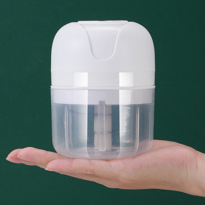 Újratölthető fokhagyma aprító paszta gép Húsdaráló daráló Kiegészítő élelmiszergép Chili Zöldségdaráló Törőgép Konyhai eszközök