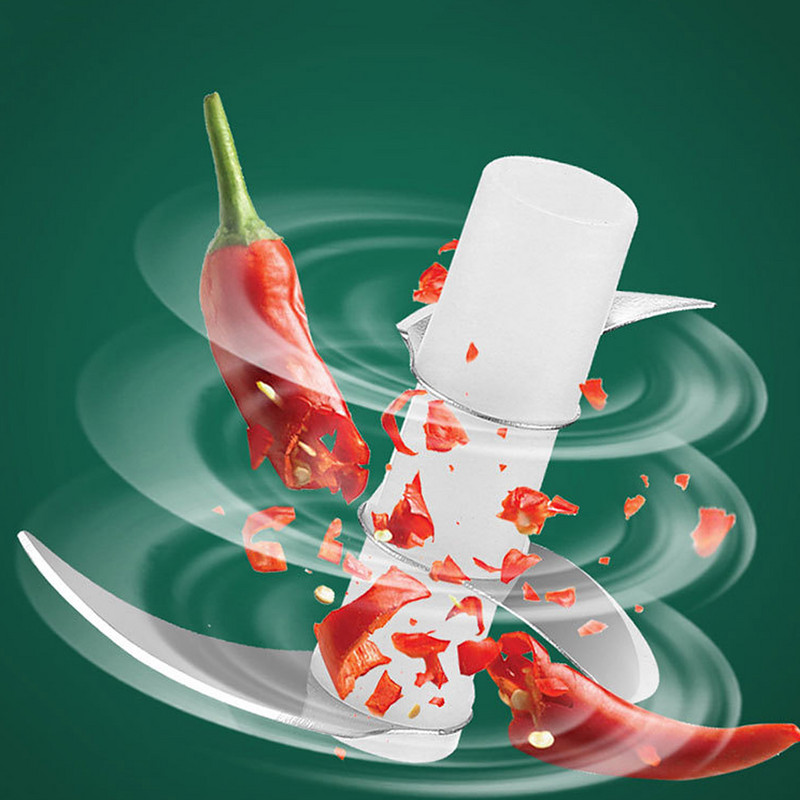 Újratölthető fokhagyma aprító paszta gép Húsdaráló daráló Kiegészítő élelmiszergép Chili Zöldségdaráló Törőgép Konyhai eszközök