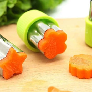 12 τμχ/σετ Bento Decorative Cute Shaper Durable Cutter Φόρμα Κέικ Κοπή λαχανικών Φρούτων DIY Αξεσουάρ κουζίνας κοπής