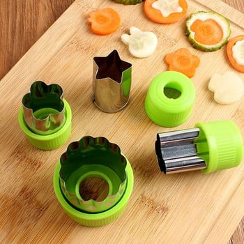 12 τμχ/σετ Bento Decorative Cute Shaper Durable Cutter Φόρμα Κέικ Κοπή λαχανικών Φρούτων DIY Αξεσουάρ κουζίνας κοπής