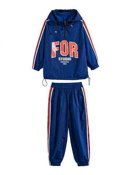 Set copii cu bordura si gluga