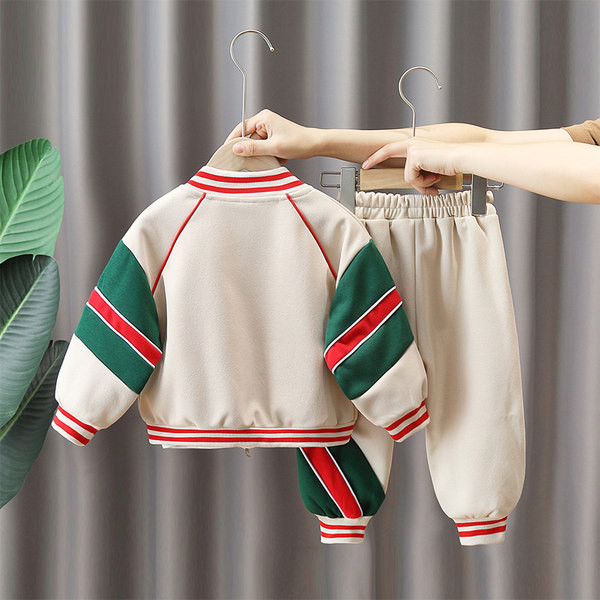 Set sport pentru baieti cu fermoar