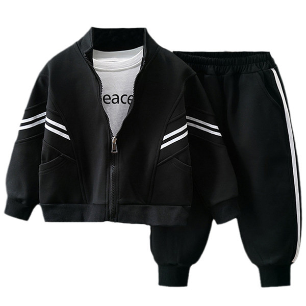 Dječji sportski komplet za dječake, trodijelna bluza, trenirka i hlače