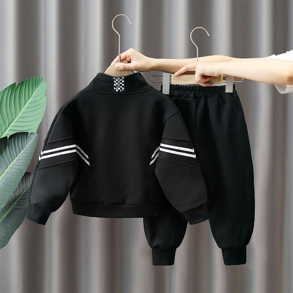 Dječji sportski komplet za dječake, trodijelna bluza, trenirka i hlače