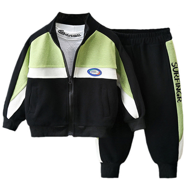 Set de pantaloni și jachete sport cu fermoar pentru băieți