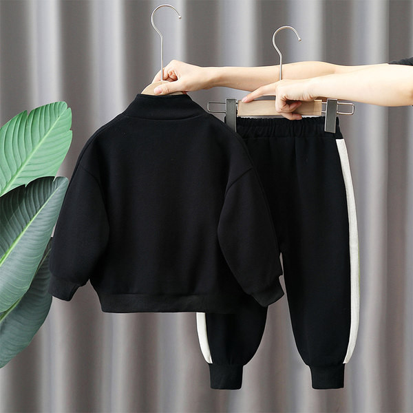 Set de pantaloni și jachete sport cu fermoar pentru băieți