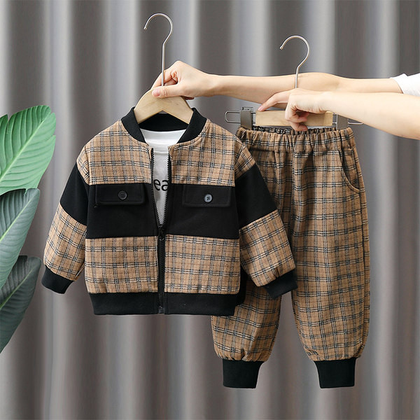 Set copii cu fermoar si buzunar