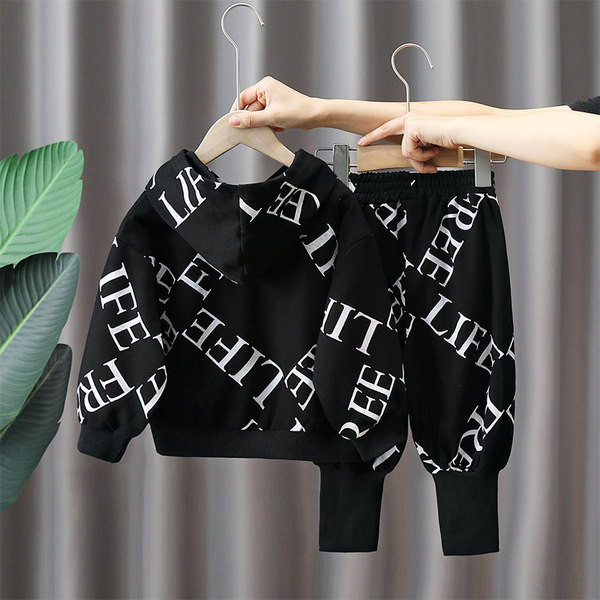 Trusa sport pentru copii pentru baieti cu inscriptie